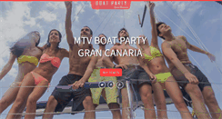 Desktop Screenshot of mtvboatpartygrancanaria.com